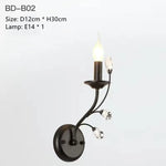 lustre led noir branches cristal contemporain élégant suspendu salon chambre