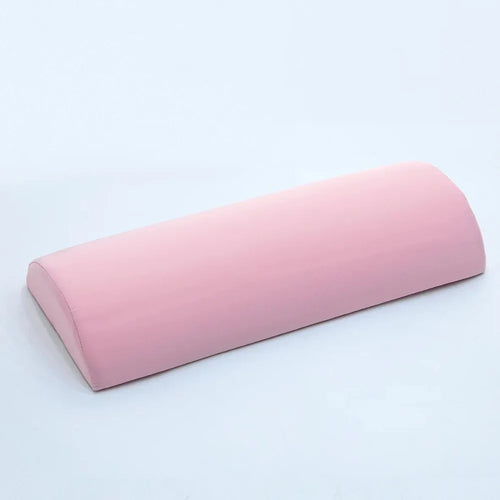 coussin lombaire mousse mémoire forme col bleu rose gris velours contemporain