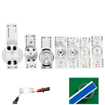 ampoules led blancs modernes 2w 3v 2w 6v xs led 20 xs led 35