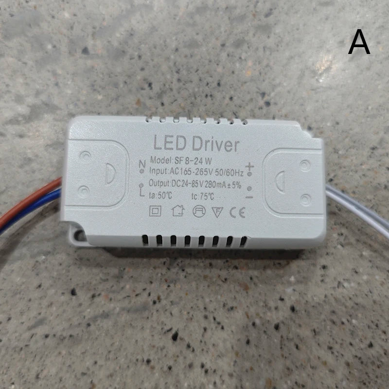 transformateur led 120v 240v 300ma 2036w 3050w adhésif câbles blancs moderne opacité