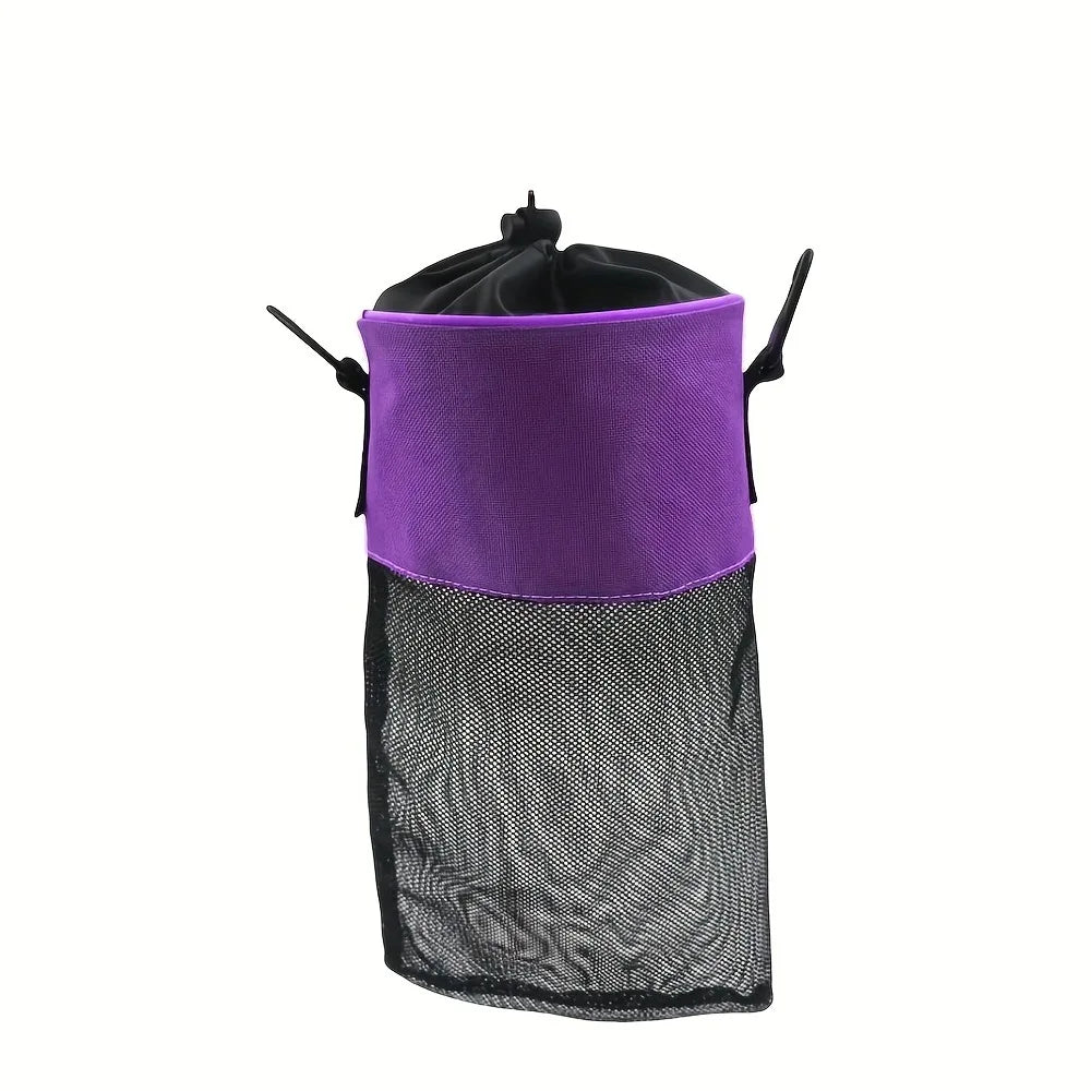sac pinces réutilisable oxford cloth gris violet vert maille doublure adjustable pratique portableextérieur