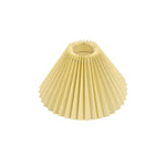 abat jour plissé moderne blanc rose vert pliable opaque salon chambre