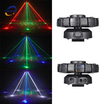 projecteur laser noir effet led rgbw télécommande dmx512 karaoké discothèque