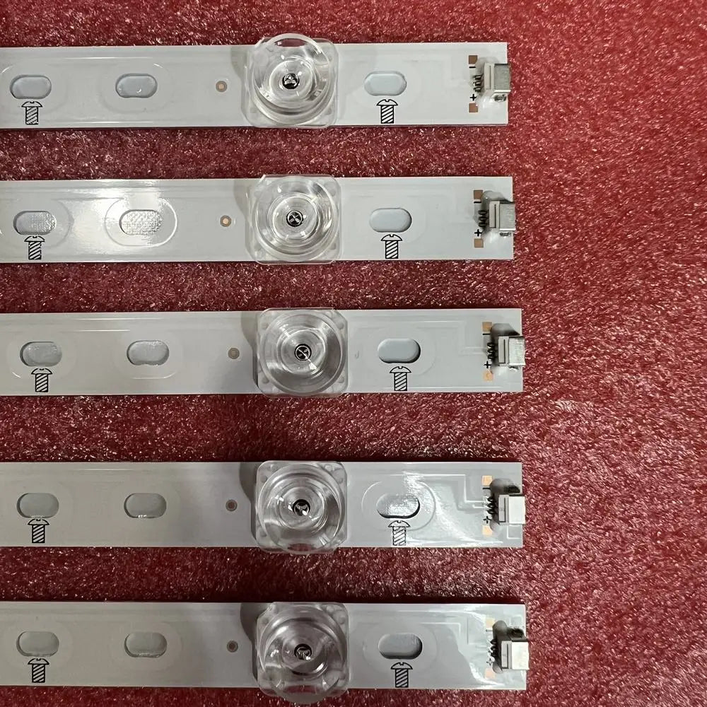 bande led rétroéclairage téléviseur transparent bleu remplacement écran plat vis kit réparation