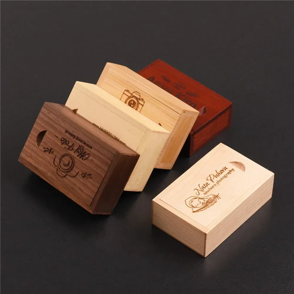 boîtes rangement bois bijoux rectangle traditionnel respectueux environnement gravure gratuite différentes essences bois