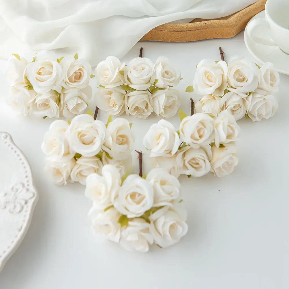 bouquet artificiel roses décoration maison mariage anniversaire baby shower intérieur