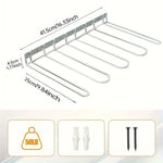 organisateur bottes mural moderne fixations vis acier robuste rangement chaussures utilitaire multifonctionnel