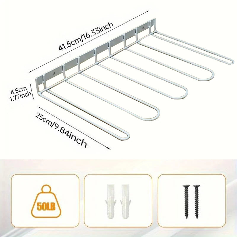 organisateur bottes mural moderne fixations vis acier robuste rangement chaussures utilitaire multifonctionnel
