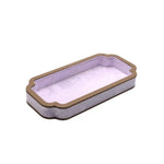 boîtes bijoux imprimé floral violet noir orange vert classique respectueux environnement pastorale rechargeableABCDEFGHIJKL