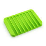 support savon auto drainant vert rose orange gris blanc surface grooved moderne rapide sec