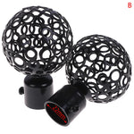 boule suspension moderne noir blanc perforée décorative eyelets 22mm 28mm