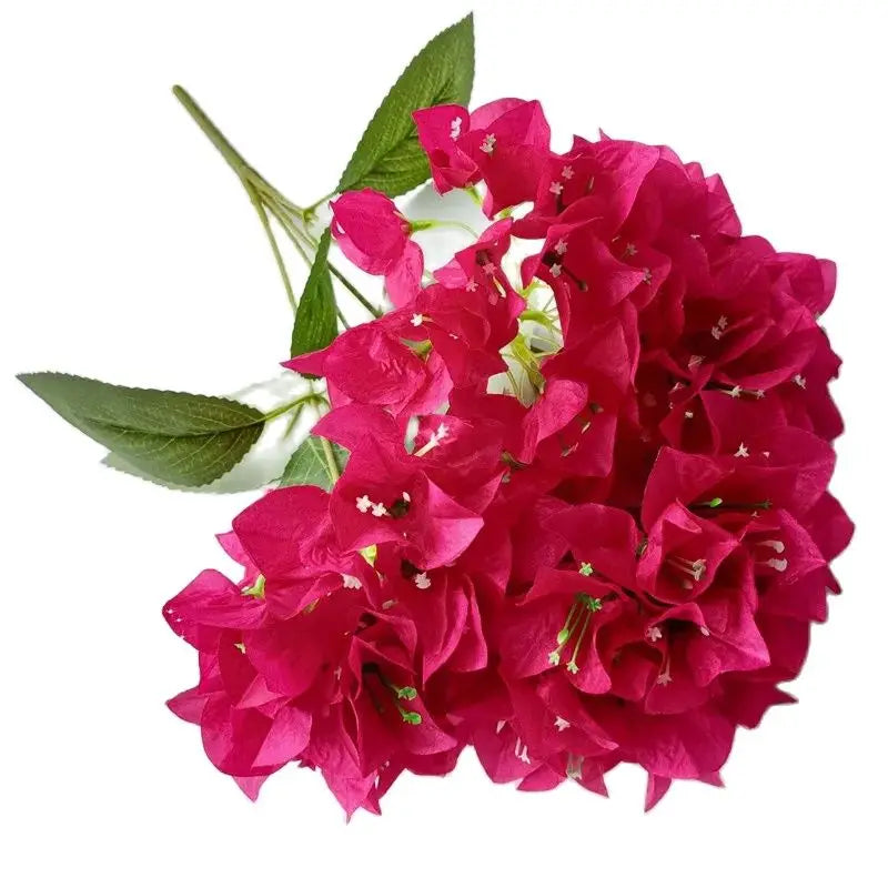 bouquet fleurs artificielles violet rouge rose décoration intérieure moderne minimaliste