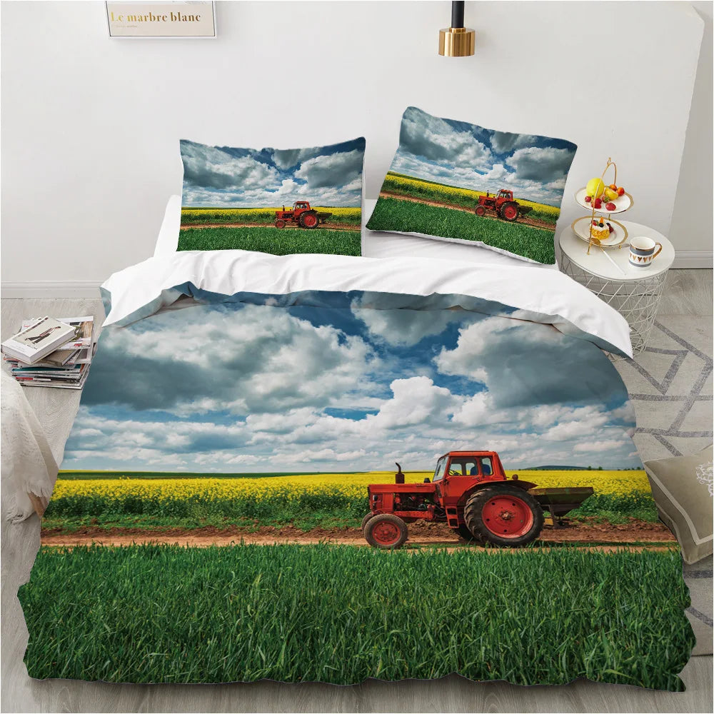 Ensemble literie avec taies d'oreiller Monster Truck