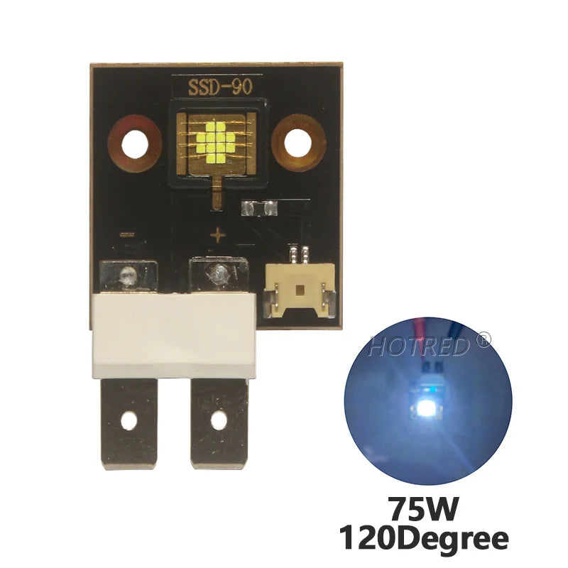 puce led haute puissance 20w 60w 75w 90w 150w 180w 200w 250w 300w noir