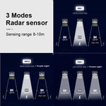 lampe anti moustiques solaire led noire capteur mouvement mode nuit vacances moderne pratique