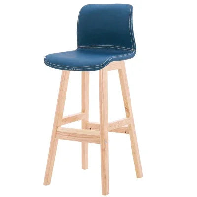 tabouret bar moderne simili cuir noir vert marron gris maison reception commercial