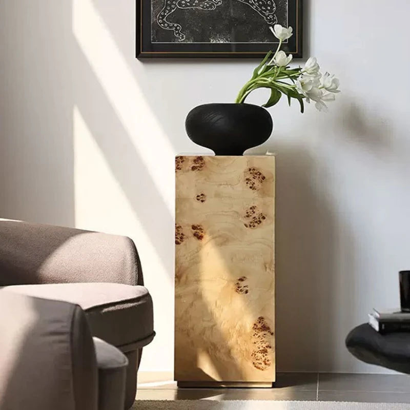 figurines bois modernes decoration intérieure élégante ornements créatifs minimaliste vases livres plantes