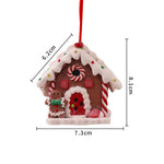 décoration noël miniatures maison leds flocons neige personnages motifs traditionnels festifs