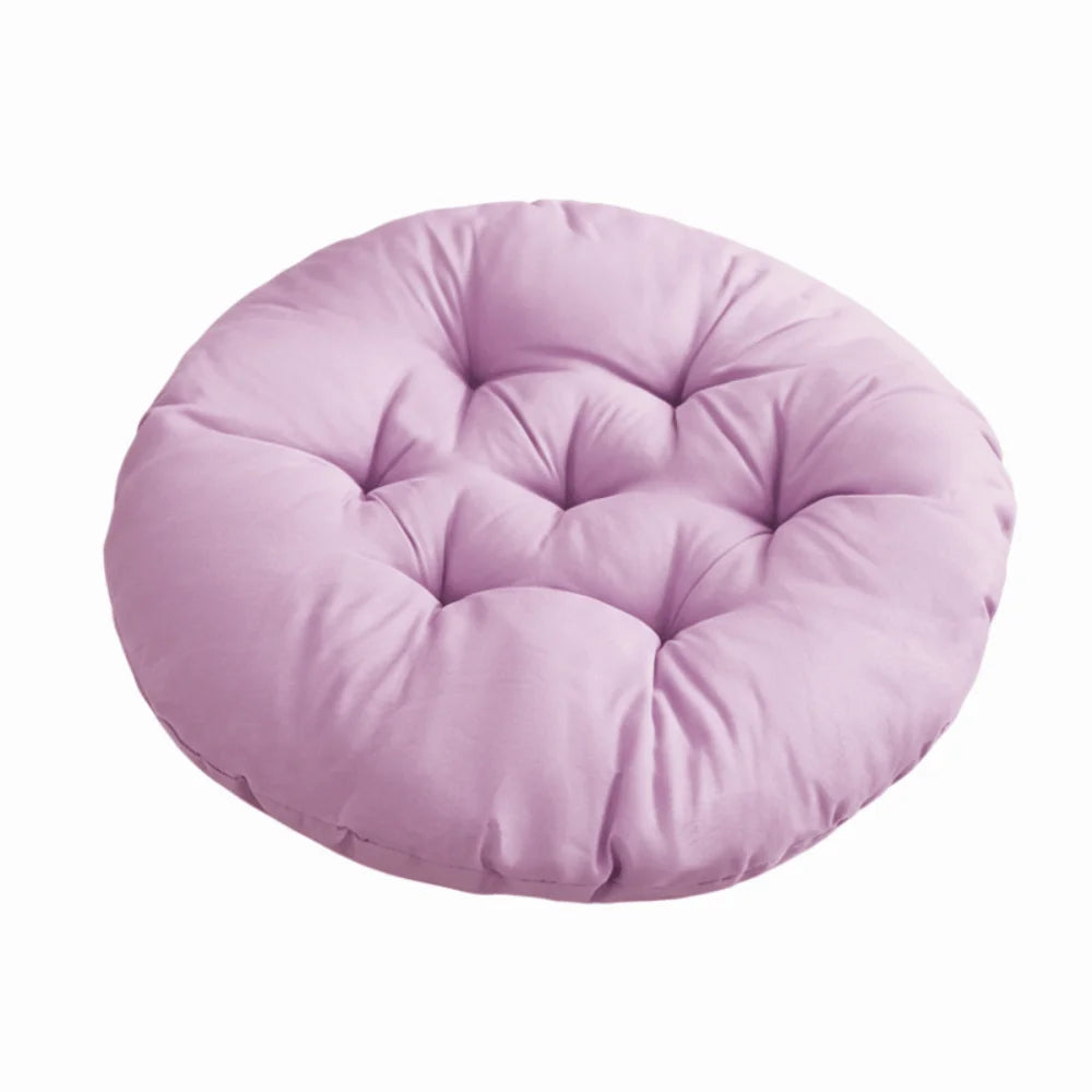 coussin chaise confortable moderne couleur unie épais doux polyester coton beige marron vert rouge