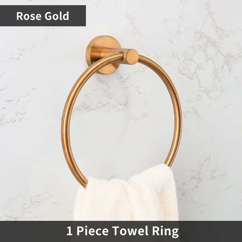 accessoires salle bain or rose moderne porte serviettes porte savon porte papier toiletteporte gobelet