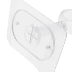 anneaux rideau transparents moderne auto adhésifs sans perçage brackets supports chambre salle bain