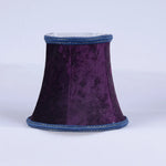 abat jour velours rouge bleu violet gris rose beige classique opacité contemporain decoration