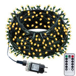 Guirlande lumineuse LED extérieur 10m 100 LED bleu
