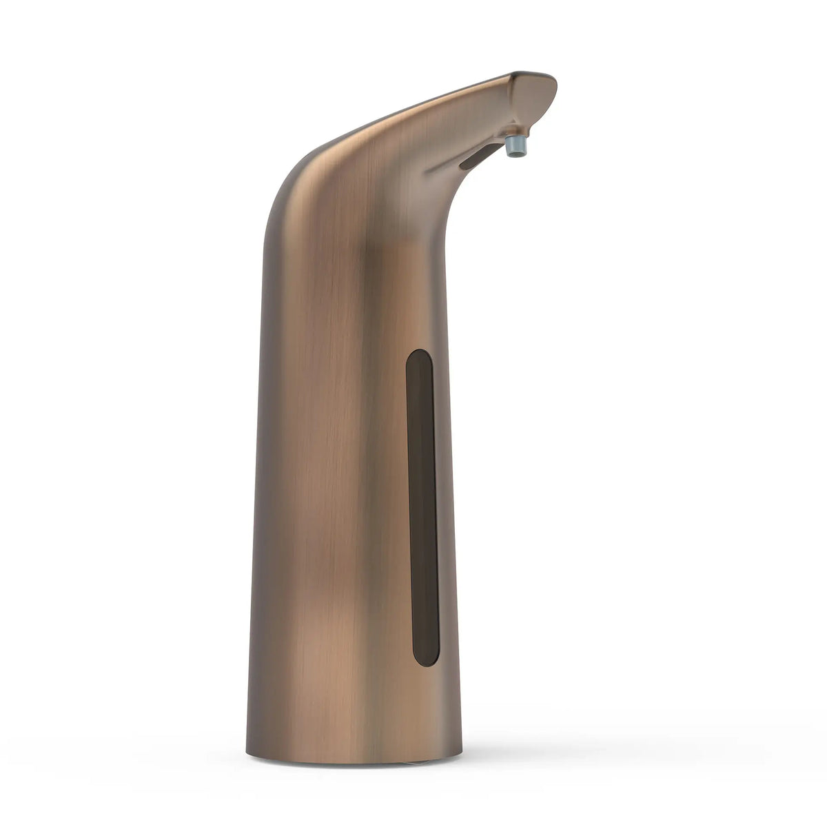 distributeur savon automatique blanc texture bois moderne fenêtre transparente sensoriel infrarouge