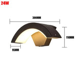 applique murale led capteur mouvement aluminium exterieur résistante intempéries éclairage véranda jardin contemporain gris