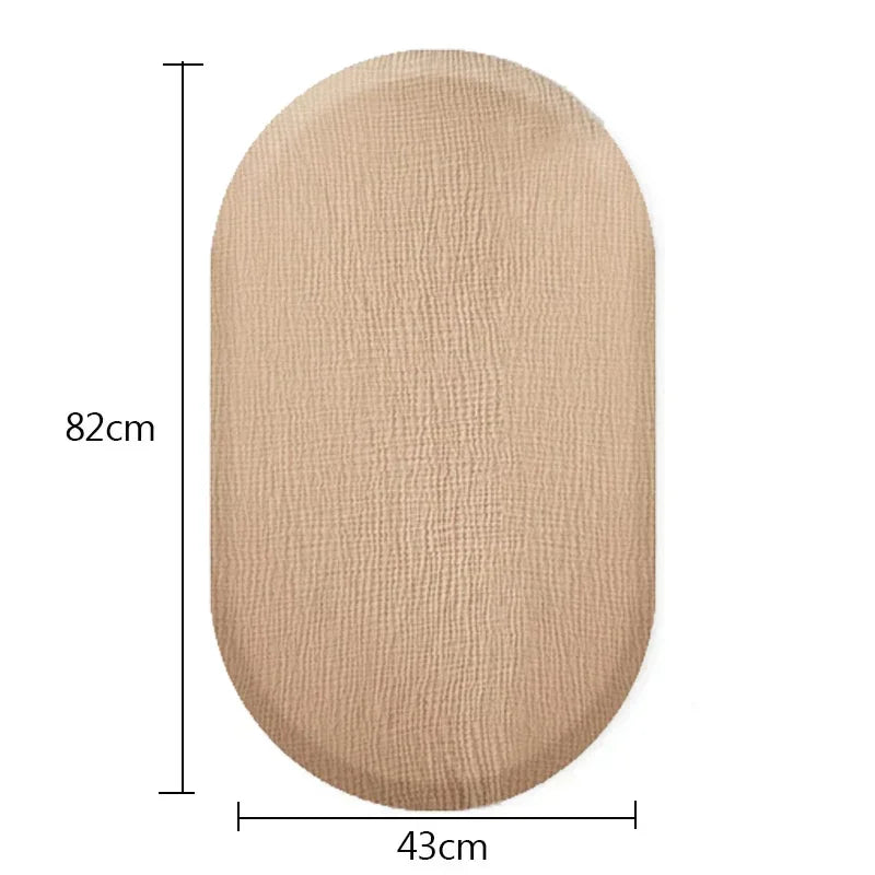 coussin changement bébé couverture tissu floral moderne doux rose beige