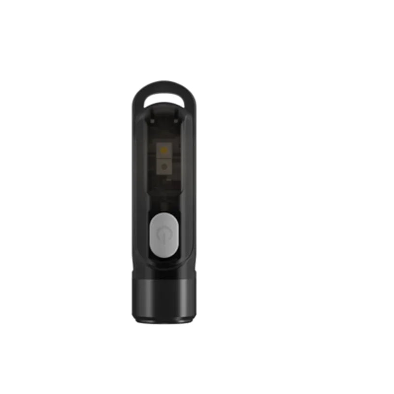 lampe torche rechargeable led uv intense extérieure 300 lumens moderne compact noire verte bleue