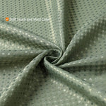 rideau douche vert olive points dorés moderne imperméable polyester anneaux salle bain