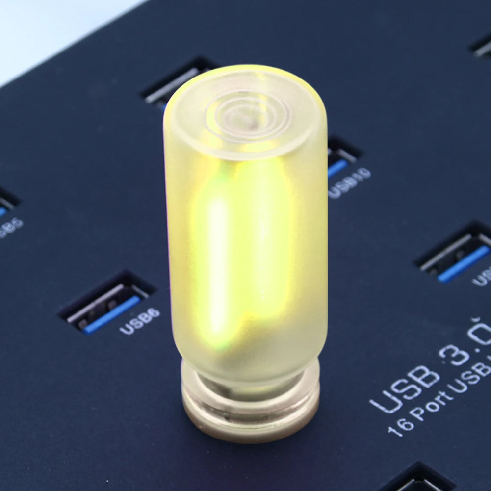 lampe led rechargeable transparente usb blanc rose vert bleu moderne minimaliste