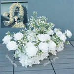 décoration florale romantique arc floral composition pot allée fleurie événement mariage anniversaire