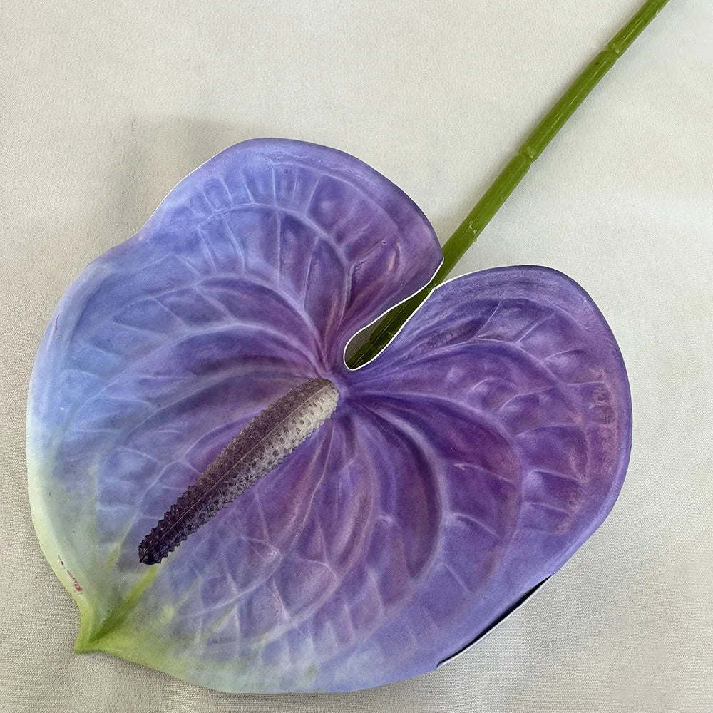 fleurs artificielles anthurium modernes multiple couleurs intérieur décoration mariage événements