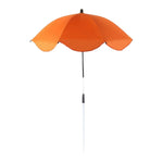 parasol télescopique réglable protection uv plantes pot fibre végétale noir bleu rose rouge vert