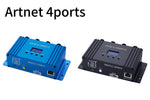 convertisseur réseau ethernet dmx artnet ports rdm boutons controle moderne vis fixations