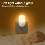 veilleuse électrique moderne blanc vert clair minimaliste chambre couloir wc led interrupteur enfant