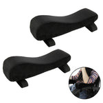 coussin d'appui bras velours noir mousse mémoire forme ajustable confortable adultes