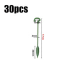supports plantes tige vert robuste 37cm 27cm 17cm anneau jardinage fleur grimpantes moderne