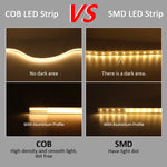 ruban led cob 320 leds blanc chaud froid 5v moderne chambre décorationintérieur