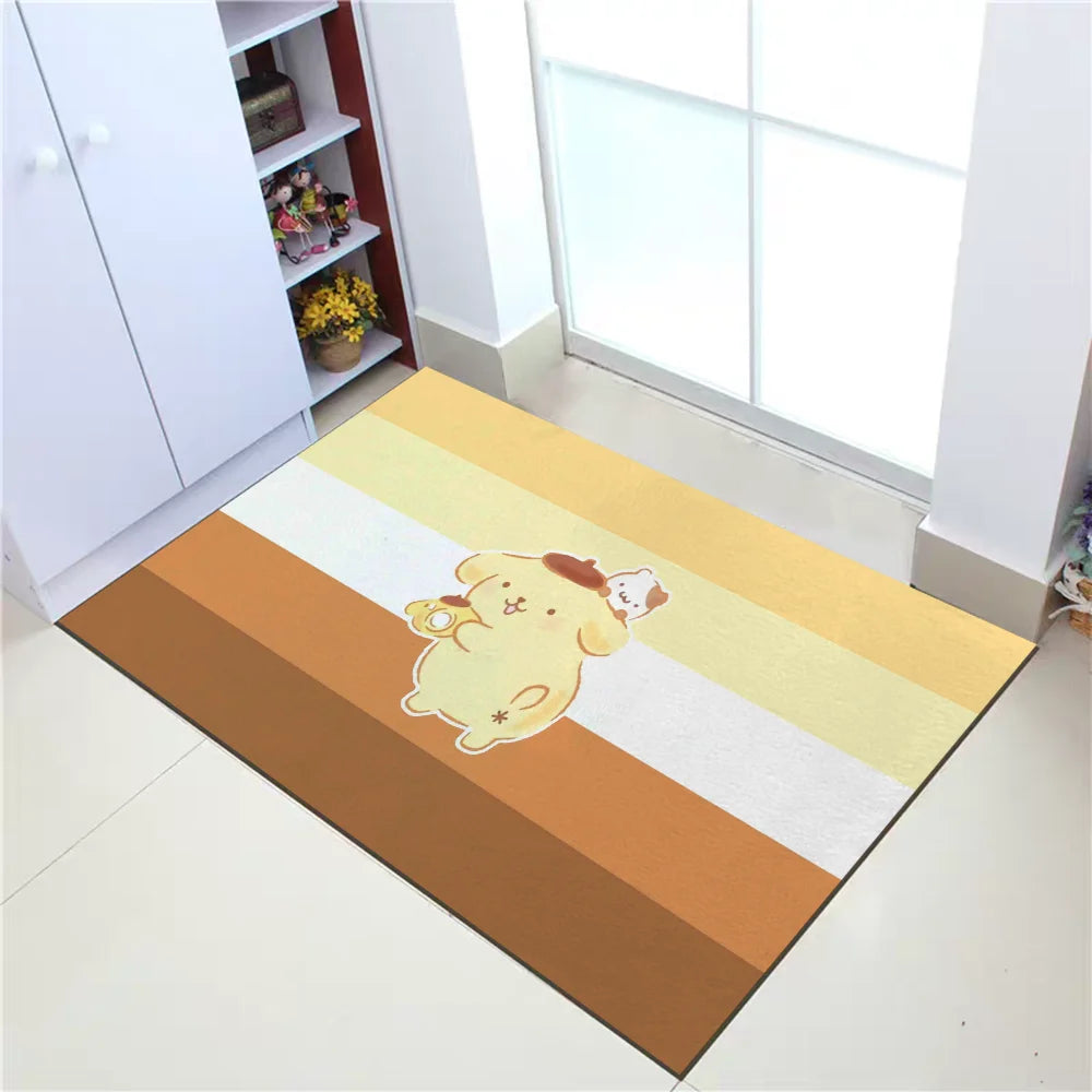 tapis antidérapant kawaii personnages doux porte sol bain moderne