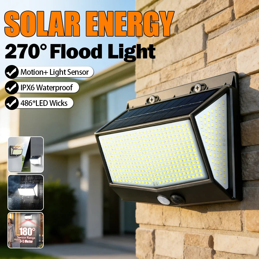 lampe solaire extérieure moderne capteur mouvement waterproof ip65 led noire opalique