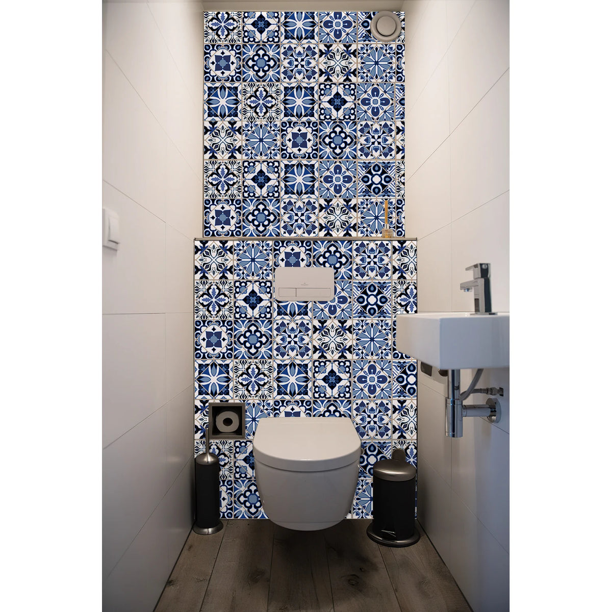Autocollant mural PVC motif moderne