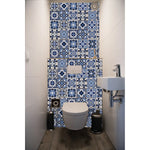 Autocollant mural PVC motif moderne