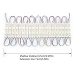 modules led blanc modernes étanches ip67 12v carrés lisses opaques 20 pièces