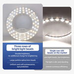 panneaux lumineux led module blanc moderne 120w 30w 48w dimmable 6500k
