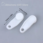 clips fixation blancs durables rideaux modernes plastique lisses chambre coucher