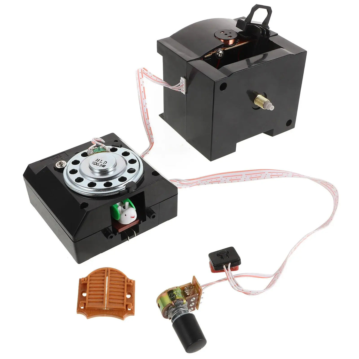 moteur horloge quartz remplacement kit noir moderne connecteurs