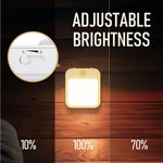 veilleuse led capteur mouvement ajustement luminosité sans fil moderne minimaliste chambre enfant sécurité